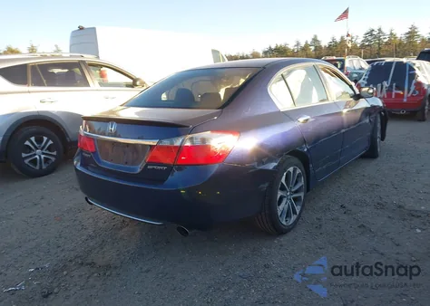 2013 Honda Accord Sport from USA, damaged, VIN 1HGCR2F52DA141896